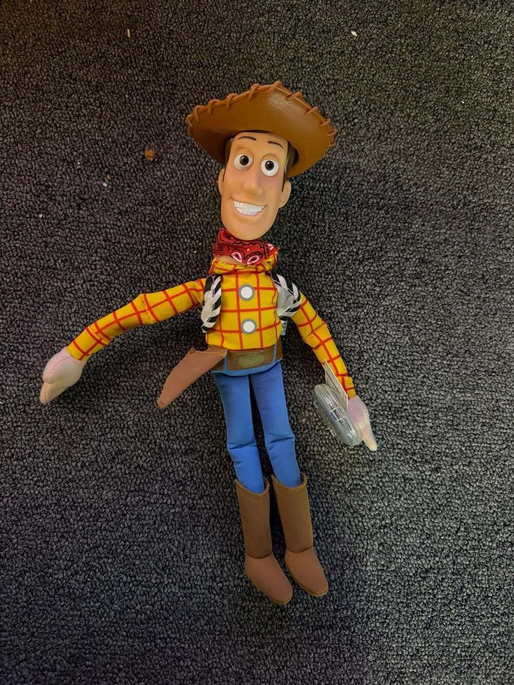 Disney Pixar Toy Story 2 Woody Star Bean Plush Doll